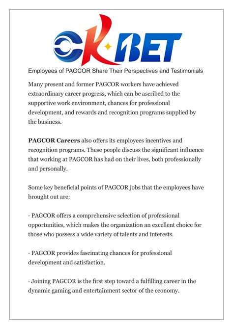 PAGCOR Career: Working at PAGCOR .